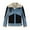 Blue, variant on Herrnalise Men's Leather Jacket Fashion Stand Collar Punk Motorcycle Fur Leather Jacket Long Sleeve Hoodless Casual Outwear & Jackets Gray