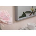 thumbnail image 5 of Home Decorative Modern Metal Frame Rectangle Mirror 14X28" - Grey, 5 of 7