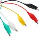 thumbnail image 5 of 20 pinzas de cocodrilo, cables de prueba, pinzas de cocodrilo, pinzas aislantes resistentes con cable, 5 of 6