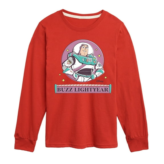 Toy Story 4 - Sunny Side Up Buzz - Toddler & Youth Long Sleeve Graphic T-Shirt