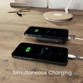 thumbnail image 5 of Techsmarter 10000mAh 18W USB-C PD Qi Wireless Power Bank Portable Charger with Anti-Slip Suction Cups. Compatible with iPhone, Samsung Galaxy, LG ThinQ, Droid, and More, 5 of 8