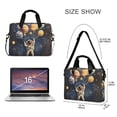 thumbnail image 3 of FORMRS 16" Laptop Bag Carrying Sleeve Case with Handle Travel Shoulder Briefcase, Watercolor Astronaut, 3 of 8