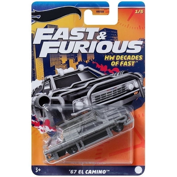 HW Fast & Furious HW Decades of Fast #1 67 El Camino HNR88