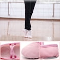 thumbnail image 4 of Sonducket 1 par de zapatos de práctica de baile de Ballet ajustables transpirables para mujer, zapatos de algodón antideslizantes para entrenamiento de Calzado Talla 34, 4 of 6