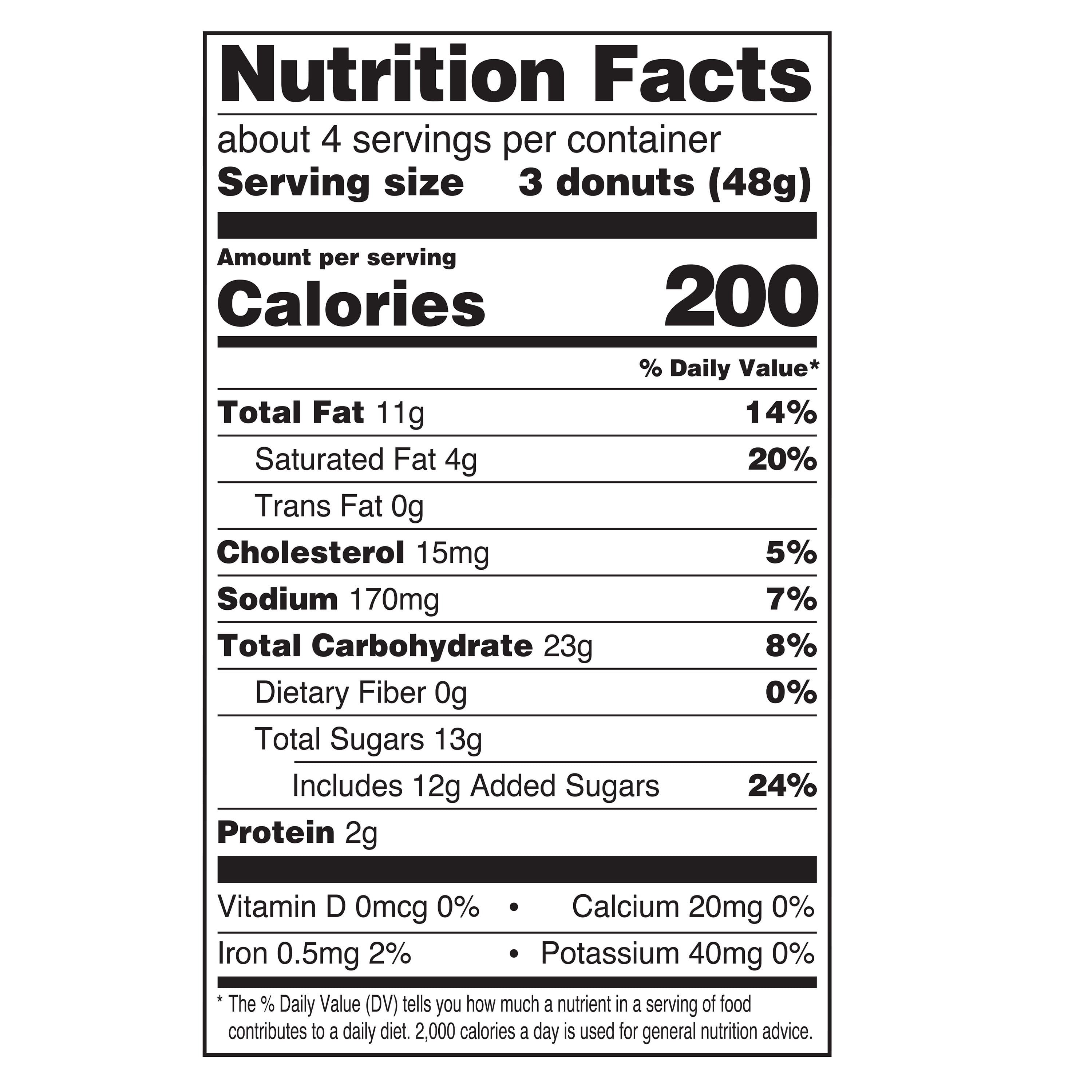 Freshness Guaranteed Mystery Flavor Cake Donuts, 6.8 oz, 12 Count (Bakery Fresh, Sweet Dessert)