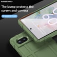 thumbnail image 5 of Slim Fit Phone Case for Google Pixel 6a, Rugged Shield Durable Phone Case with Military Grade Shockproof Protection and Screen Camera Protective Cover for Google Pixel 6a, HD Green, 5 of 16