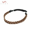 thumbnail image 5 of SEGO Braid Headband Chunky Braided Hair Band for Women Kids Synthetic Plaited Hairband Braiding Hairpiece Classic Wide Elastic Stretch Hairband, 5 of 8