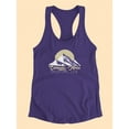 thumbnail image 3 of Camping Area Mountain Racerback Tank Women -Image by Shutterstock, Female Large, 3 of 4
