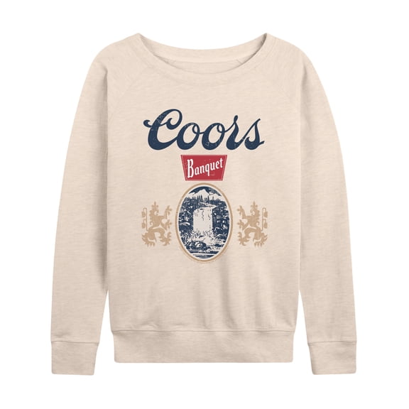 Coors - Coors Logo - Women's French Terry Long Sleeve Pullover