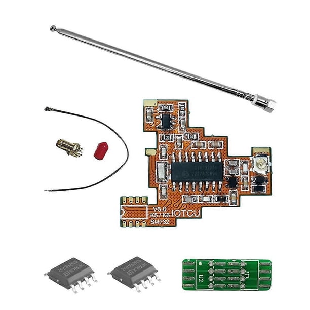 SI4732 V5.0 FPC Module+2x2M Chip Multi System for Quansheng UVK5 K6 HF ...