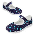 thumbnail image 5 of Psesaysky Stars Pattern Casual Shoes for Girls Women Comfortable Convenient Walking Shoes Hook & Loop Size 5.5-10, 5 of 7