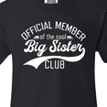 thumbnail image 4 of Inktastic Official Member of the Cool Big Sister Club Youth T-Shirt, 4 of 5