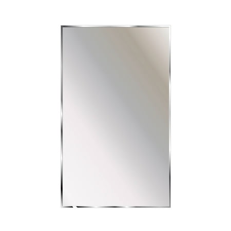 - ketcham Cabinets Theft Resistant Channel Framed Decorative Wall Mirror 18X24