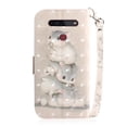 thumbnail image 2 of Case for LG K41S/K51S Cover Magnetic 3D Pattern Wallet Flip Case With Strap - Squirrel, 2 of 5