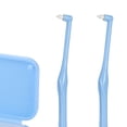 thumbnail image 2 of Cepillo De Dientes De Ortodoncia Cepillo de dientes de ortodoncia Cera de cerdas suaves Kit de blanqueamiento de dientes de higiene bucal Ygjytge Cuidado Belleza, 2 of 3