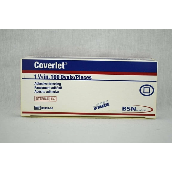 Coverlet Spot Oval Adhesive Bandage