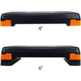 thumbnail image 2 of BalanceFrom Adjustable Workout Aerobic Stepper Step Platform Trainer, 2 Levels, 4-6 Inches, 2 of 3