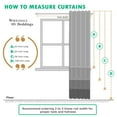 thumbnail image 4 of Pair Voyage Jacquard Thermal Blackout Curtain Panels With Grommets (Set Of 2)&Nbsp;76X96 - Teal, 4 of 5
