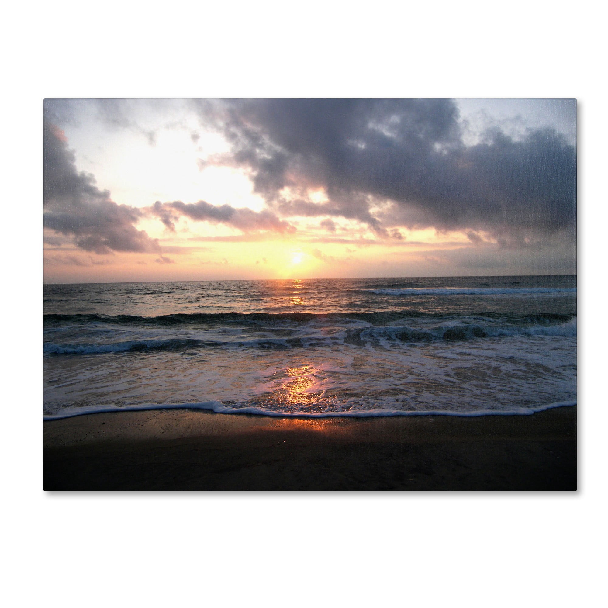 Trademark Fine Art "Gentle Rise" Canvas Art by Monica Fleet