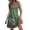 Green-print, variant on Zeagoo Women T Shirt Dress with Pockets Summer Beach Dress for Women V Neck Sun Dress Women Short Mini Dress A Line Dress