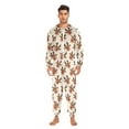 thumbnail image 6 of joogoo Cute Elk Reindeer Unisex Adults Onesies Pajamas Jumpsuits L, 6 of 7