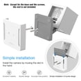 thumbnail image 2 of HLONK Wyze Camera Wall Mount Base Holder Wall Mount Bracket For Smart Camera and iSmart Alarm Spot Camera From Drop, 2 of 7