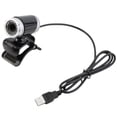 thumbnail image 1 of Cámara web USB Ordenador portátil Micrófono incorporado Cámara web de enfoque manual para reuniones en línea Video Chat AweSitey EL4491-00B, 1 of 2
