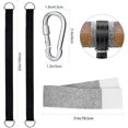 thumbnail image 2 of Swing attachment, hammock attachment 2-pack tree suspension straps, 2 of 7