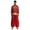 Burgundy&Burgundy, variant on Aislor Men's Halloween Arabian Prince Costume 2 Piece Persian Cosplay Vest Long Pants Outfits Burgundy&Burgundy XXL