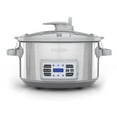 thumbnail image 3 of BLACK+DECKER Cocina Lenta Digital de 7 Cuartos con Sonda de Temperatura + Precisión Sous-Vide, Inoxidable, SCD7007SSD, 3 of 5
