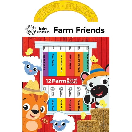 Baby Einstein: Farm Friends 12 Farm Board Books, (Paperback)