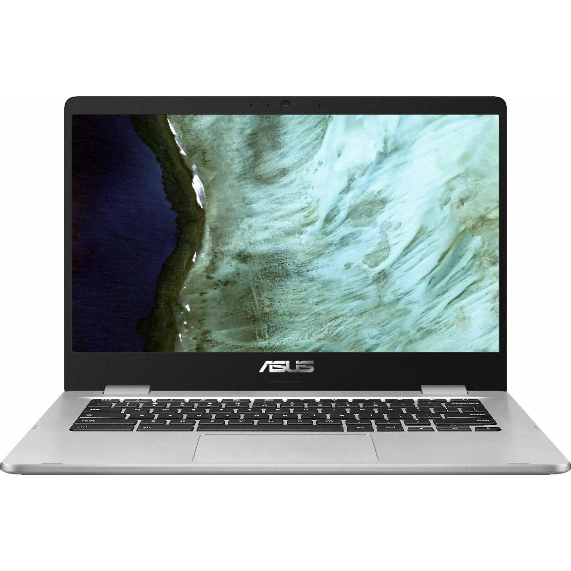 ASUS Chromebook C423NA-BCLN5 14" 4GB 32GB Intel Celeron N3350 X2 2.4GHz Chrome OS, Gray