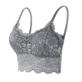 thumbnail image 4 of Danhjin Lace Bralettes for Women Bralette Padded Lace Bandeau Bra, 4 of 6
