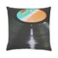 thumbnail image 2 of Ahgly Company Vintage Records Coussin Décoratif d'Intérieur, 18 Po X 18 Po, 2 of 6