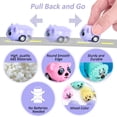 thumbnail image 4 of Easter Egg filled with Pull Back Car,32 pcs Easter Egg Stuffers for Easter Egg Hunt, Easter Egg Fillers Toy (32-1), 4 of 7
