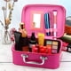 thumbnail image 4 of Bolsa de maquillaje, bolsa de cosméticos multifuncional para mujer, bolsa organizadora de maquillaje, bolsa de maquillaje de viaje, diseño de clase mundial, 4 of 8