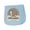 AE-Light Blue, variant on Inktastic Australian Shepherd Toy Aussie Baby Burp Cloth