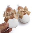 thumbnail image 1 of Wangsaura Princess Bowknot Shoelace Hook Baby Hollow Walker, 1 of 10