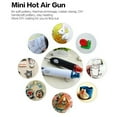 thumbnail image 2 of 300W Portable Handheld Heat Gun for Crafts Embossing, Shrink Wrapping, Drying Paint, Clay, White, 2 of 7