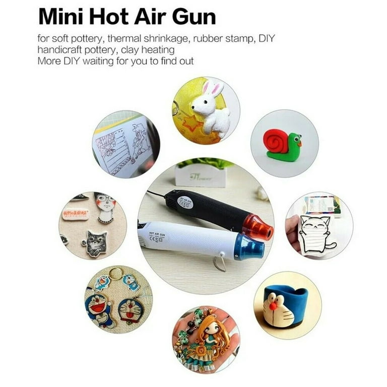 DIY Mini Heat Gun, Portable Hot Air Pen Tool, Multi Function Heat