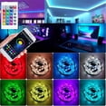 thumbnail image 2 of Tira de Luces LED RGB 2835 con Control Bluetooth, lámpara Flexible USB de 5V, cinta de diodo para Luces de habitación, Festival, ordenador, TV y Escritorio, 2 of 4