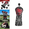 thumbnail image 3 of LOVIVER golf Covers, 3 5 UT Driver Woods Head Covers with Elastic Closure, Waterproof PU, 3 of 8