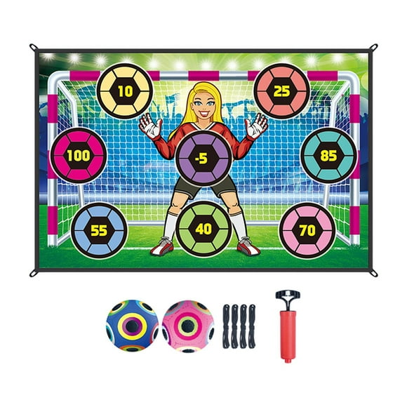 Juego de pelota de fútbol para niños y niñas, ejercicio de precisión Estilo D