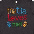 thumbnail image 4 of Inktastic My Tia Loves Me Gift Youth T-Shirt, 4 of 5