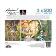 thumbnail image 2 of Cra-Z-Art Abraham Hunter Triptych 1500-Piece Forest Enchantment Adult Jigsaw Puzzle, 2 of 7