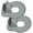 Two Pieces, variant on NEXAVKPR Pool Hose Support Brackets Swimming Pool Pipe Holder Plastic Texture Perfect for Pools Ground Mounted Stabilizers
