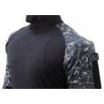 thumbnail image 4 of 2558005 Men's Black Nylon Cotton Rip-Stop Combat Shirt - Large Regular, 4 of 4