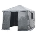 thumbnail image 3 of Sojag 10 x 10 x 10 ft Grey Winter Cover Plus For Gazebos, Gazebo Accessory, 3 of 17