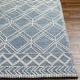 thumbnail image 4 of Hauteloom Rika Recycled Material Living Room, Bedroom Area Rug - Blue, Gray - 8' x 10', 4 of 8