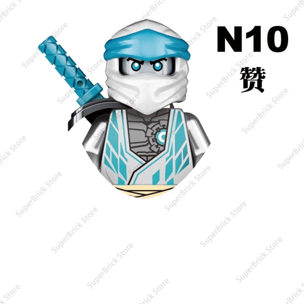 Figuras de acción de Ninja Evil Moro para niños, bloques de construcción, muñecas de mago, juguetes MOC, nuevo modelo de Anime